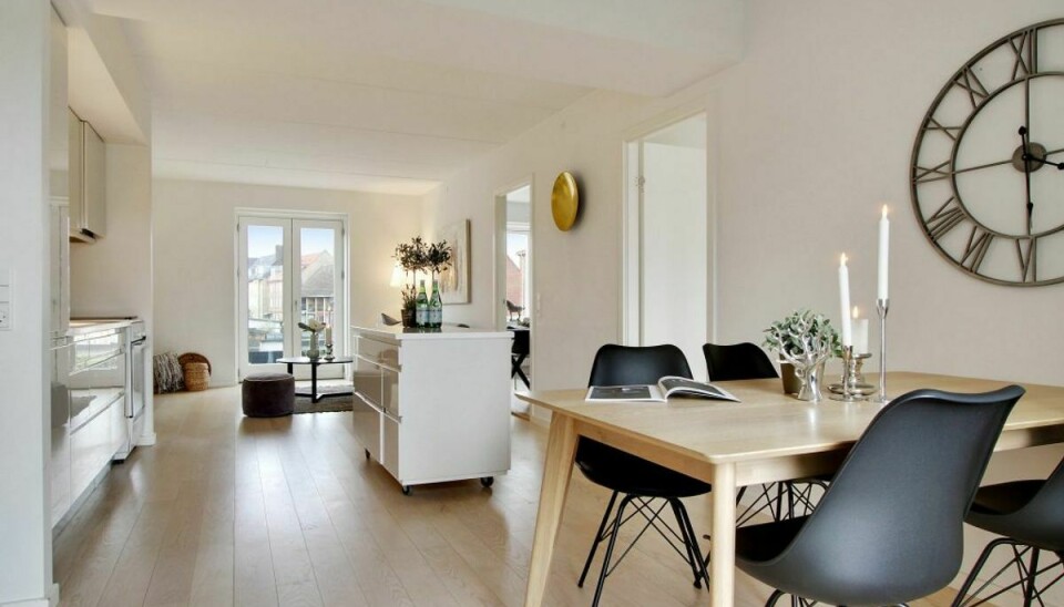 Det tog blot en måned for Jores Okore, at sælge lejligheden. Foto: Danbolig Frederiksberg
