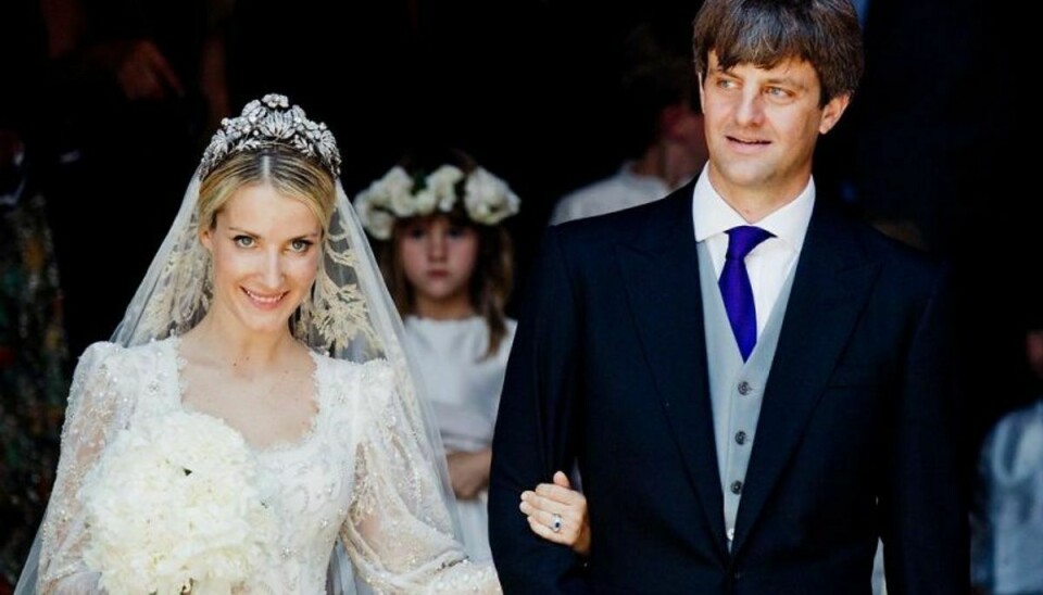 Prins Ernst August og Ekaterina blev i juli 2017 gift ved et storslået bryllup i Hannover. Nu er de blevet forældre. Foto: Julian Stratenschulte/Scanpix (Arkivfoto)