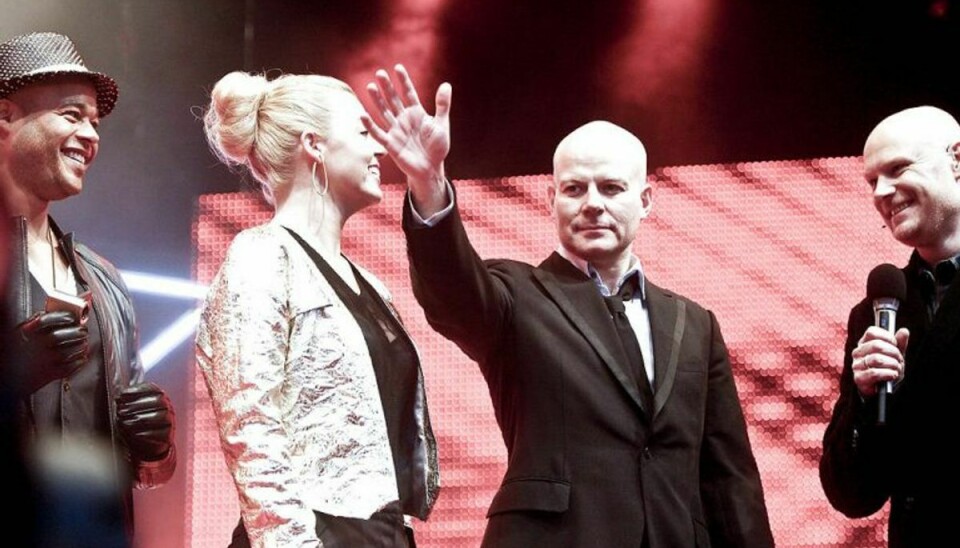 X Factor-dommerne skal kloge sig sammen med Mads Steffensen, som både Remee og Blachman tidligere har mødt i forbindelse med X Factor på Rådhuspladsen i 2009. Arkivfoto: Scanpix