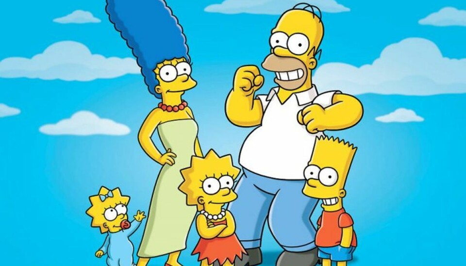 The Simpsons erobrer Danmark: Dansk stjerne er ny stemme bag Simpsons-karakter Familien Simpsons rejser i et nyt afsnit af The Simpsons til Danmark. Foto: Ritzau Scanpix