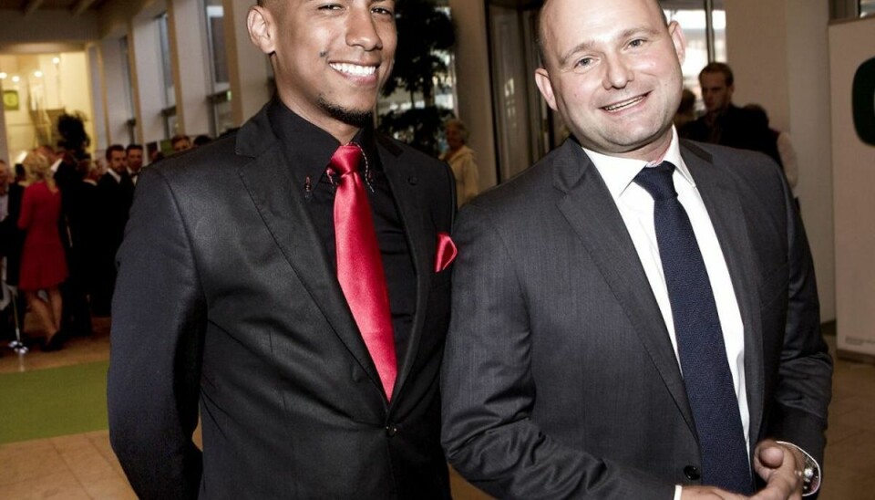Justitsministerens forlovede overfaldet: “I don’t like homoes” Søren Pape Poulsen og kæresten Josue. (Foto: Linda Kastrup/Scanpix 2014)