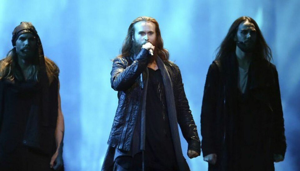 Se livebloggen fra Eurovision Song Contest Rasmussen skal forsøge at hive en pæn placering hjem til Danmark. Foto: Armando Franca/Scanpix.