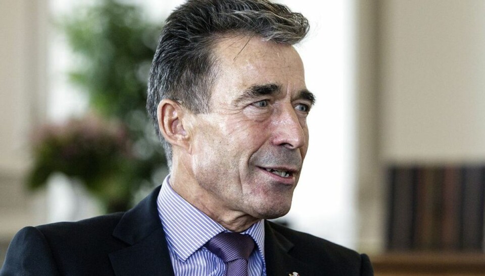 Anders Fogh Rasmussen, tidligere statsminister, er blevet hacket. Se de bemærkelsesværdige tweets her i galleriet. Arkivfoto: Scanpix