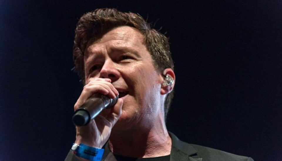 80’er-ikon giver koncert i Danmark Rick Astely giver til september koncert i Danmark. Foto: Scanpix (Arkivfoto)