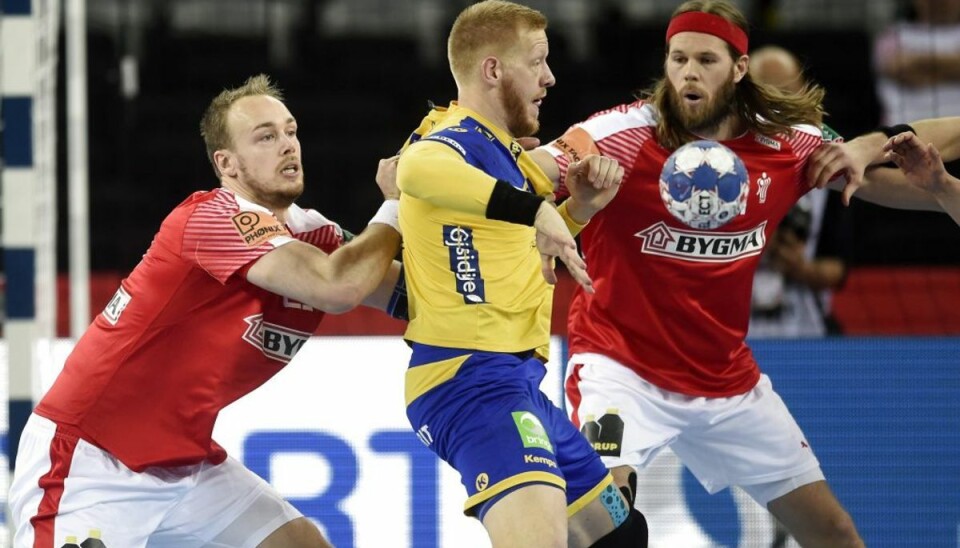 Håndboldstjerne er blevet far: Se det nuttede billede Håndboldspilleren Henrik Toft Hansen er blevet far. Foto: Scanpix