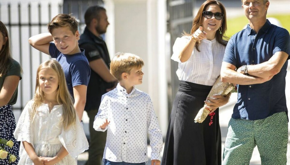 Det danske kongehus har tvillingerne prins Vincent og prinsesse Josephine. Foto: Scanpix