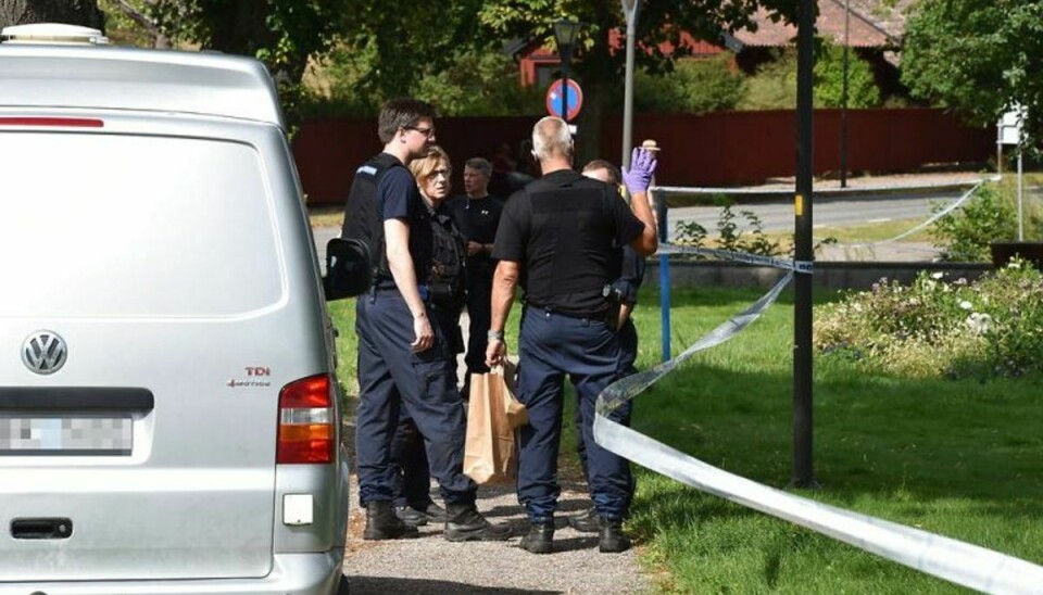Politiet efterforsker et vanvittigt tyveri. Kosterne er svenske kronjuveler. Foto: Scanpix