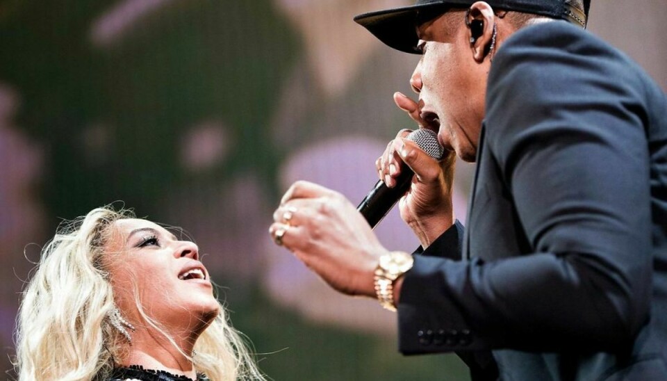 Jay Z og Beyoncé kommer til Danmark i næste uge. Foto: Brendan Smialowski/Scanpix