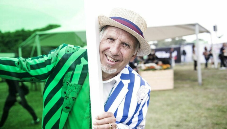 Jacob Haugaard kan hvert år opleves som konferencier på Grøn og Smukfest. (Foto: Scanpix)