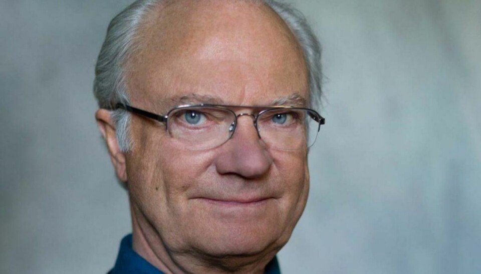 Den svenske Kong Carl Gustaf mødte for nyligt en syv-årig dreng med leukæmi. Arkivfoto.