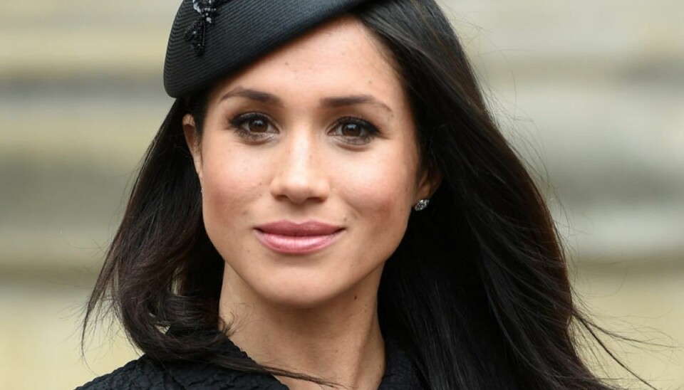 Meghan har lige nu glat hår, men får hun krøller, kan det betyde, at hun er gravid. Foto: POOL / SCANPIX