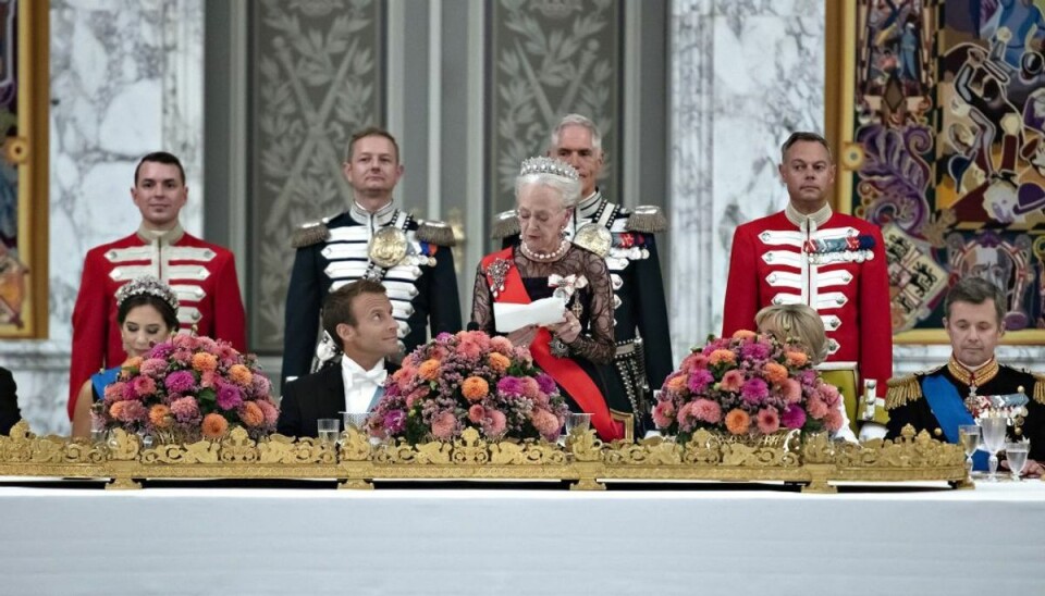 Dronning Margrethe holdt rørende tale