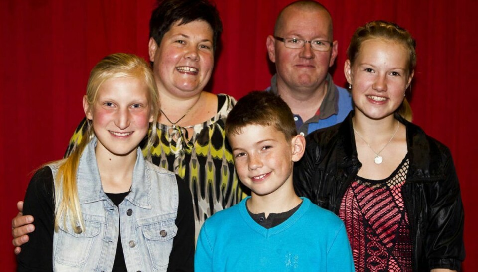 Hele Danmark er på fornavn Emma og hendes familie fra “Årgang 0”. Foto: Scanpix