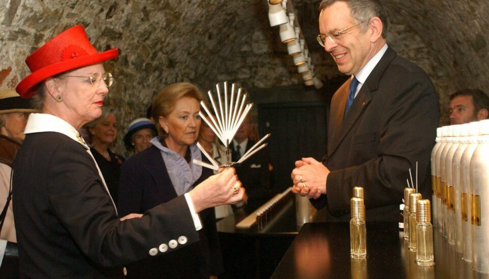 Dronning indlagt i Italien