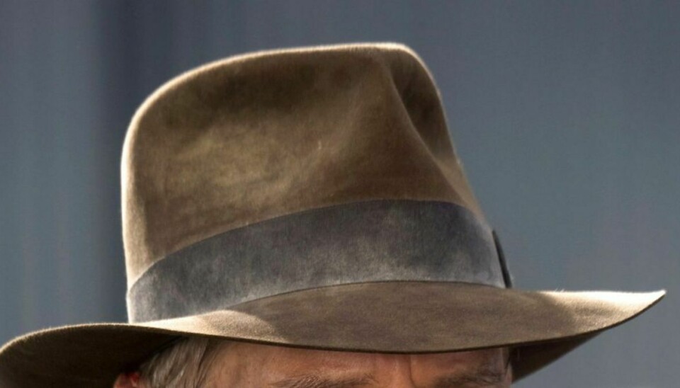 Actor Harrison Ford is back as character Indiana Jones and is shown in a scene from the new film “Indiana Jones and the Kingdom of the Crystal Skull” in this undated publicity photograph. Even decades past their prime, Hollywood’s leading men just don’t want to give up their image as strapping young action heroes, as Ford proves in his return as Indiana Jones. To match feature FILM-INDY/AGE REUTERS/David James/Paramount Pictures/Handout (UNITED STATES). NO SALES.NO ARCHIVES. FOR EDITORIAL USE ONLY. NOT FOR SALE FOR MARKETING OR ADVERTISING CAMPAIGNS.