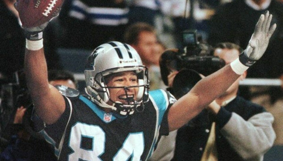 Rae Carruth skrev under med Carolina Panthers i 1997. To år senere blev han idømt 18 års fængsel. Foto: Paul Buck/arkiv/AFP