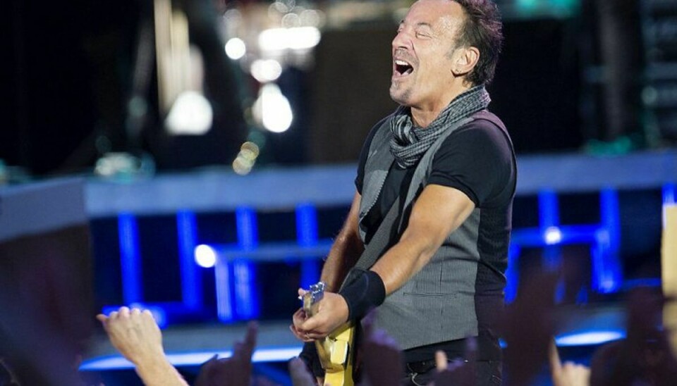 Bruce Springsteen har været præget af en svær depression. Foto: Nils Meilvang/Scanpix (Arkivfoto)