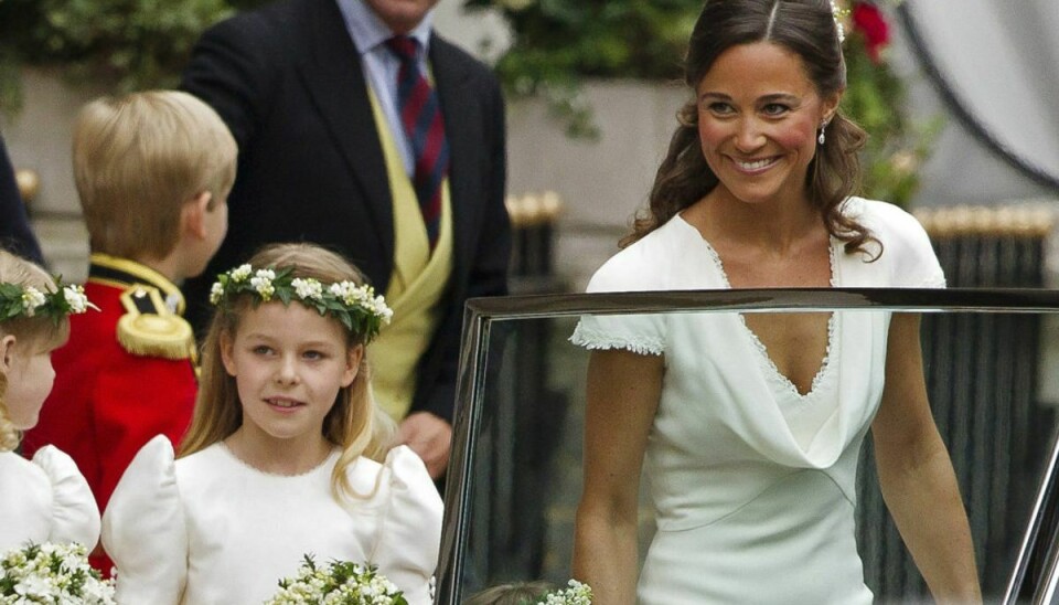 Der er nok mange, der husker Pippa Middleton fra William og Kates bryllup. Foto: Scanpix