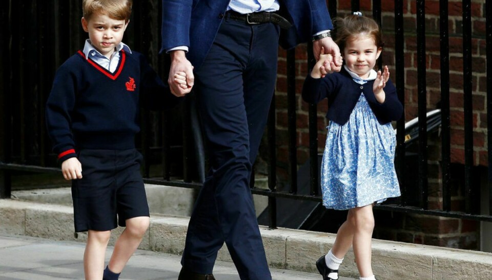 Prins George og prinsesse Charlotte har fundet fælles fodslag. Foto: Scanpix