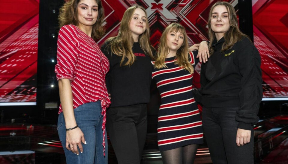 Kæmpe brøler i X Factor Gruppen Echo. Foto: Scanpix