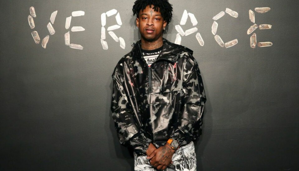 Rapper 21 Savage er ikke i tvivl om, der blev gået målrettet efter ham. Foto: Allison Joyce/Scanpix. Rapper 21 Savage er ikke i tvivl om, der blev gået målrettet efter ham. Foto: Allison Joyce/Scanpix.