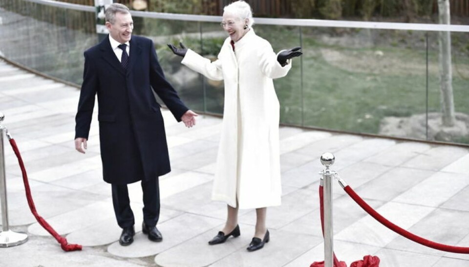 Pandaer fik varm royal velkomst