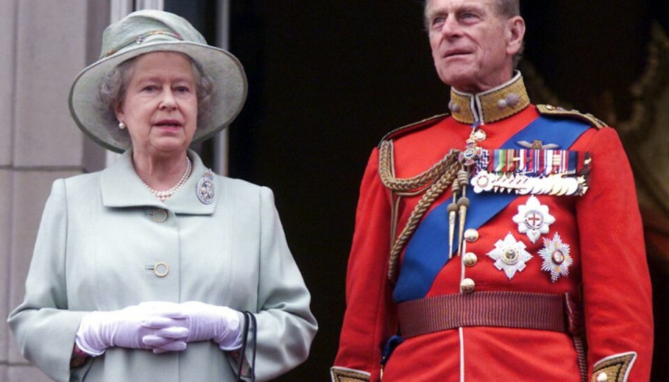 Phillip fik eftersigende aldrig et godt forhold til svigermor Elizabeth. Foto: Stephen Hird/Scanpix.