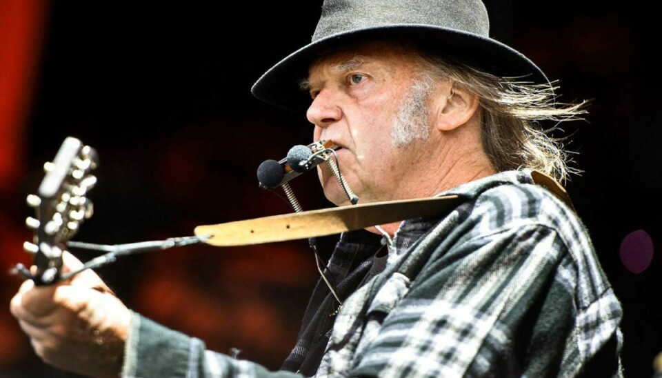 Neil Young kommer på Tinderbox. Foto: Scanpix