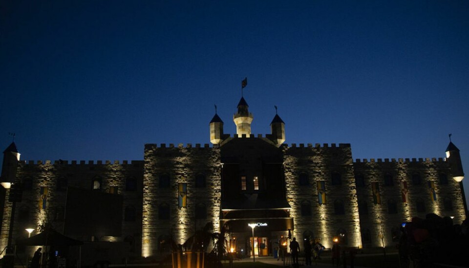 Et nyt eventyr tematiseret hotel, Legoland Castle Hotel, blev fredag indviet i Billund. Foto: René Lind Gammelmark