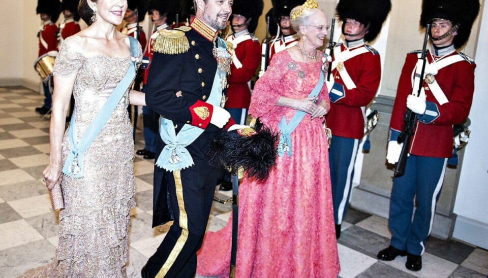 Her har Margrethe virkelig delt ud af gaverne