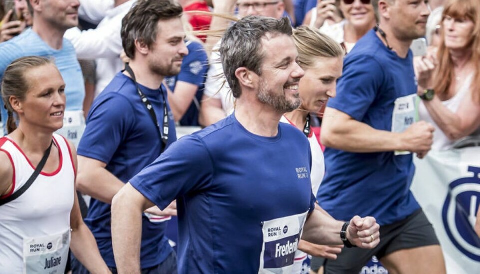 Kronprins Frederik slår verdensrekord