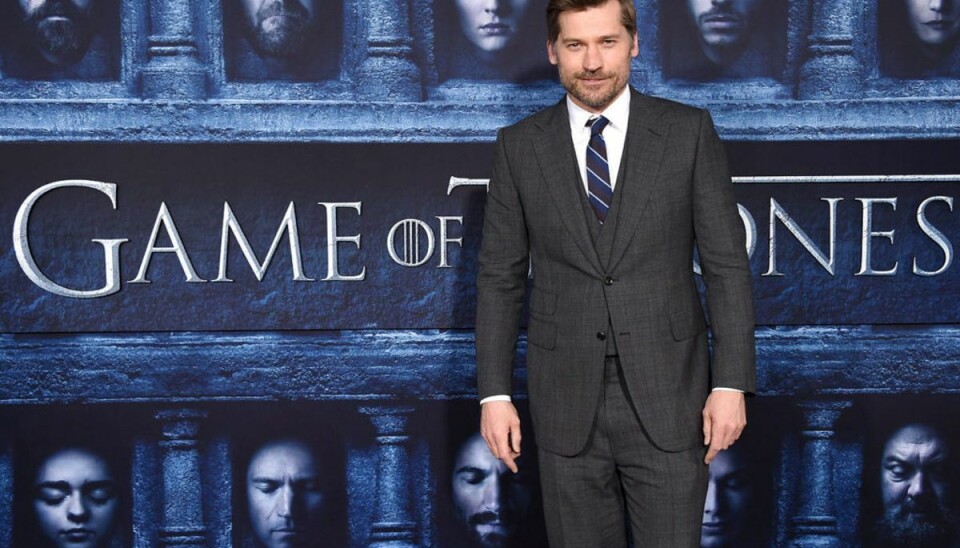 Coster-Waldau: Sådan var den sidste scene Nikolaj Coster-Waldau har brugt 10 år på Game of Thrones. Snart er det helt slut. Foto: Scanpix