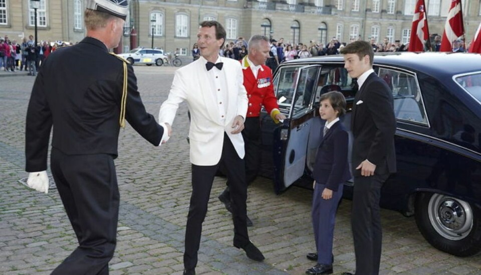Prins Joachim fejret med historisk fest