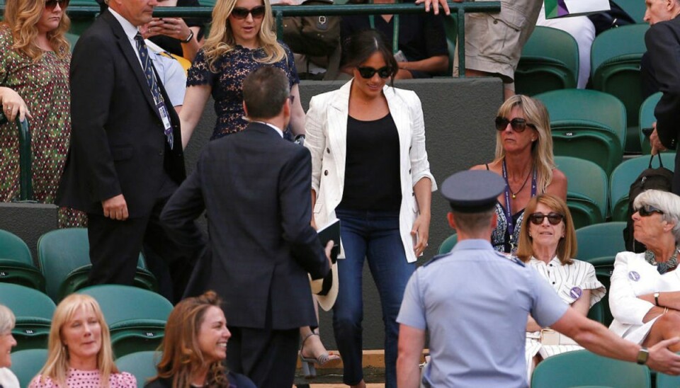 Meghan i massiv modvind efter Wimbledon besøg