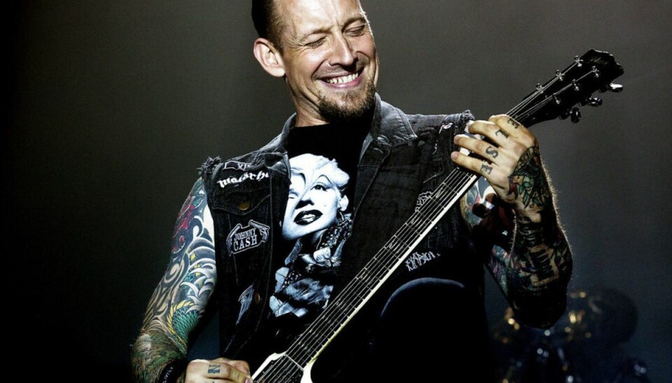 Volbeat udgiver ny plade. (Foto: Linda Kastrup/Scanpix 2014)