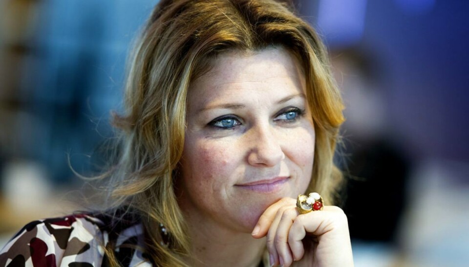 Den norske prinsesse hyldede sin mor, dronning Sonja, på hendes fødselsdag. Foto: Keld Navntoft/Scanpix. Den norske prinsesse hyldede sin mor, dronning Sonja, på hendes fødselsdag. Foto: Keld Navntoft/Scanpix.