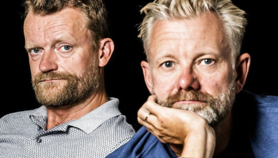 Casper Christensen og Frank Hvam har gennem årene underholdt med Klovn. Nu slutter det snart. KLIK VIDERE OG SE DERES IMPONERENDE TID MED KLOVN. Foto: Scanpix