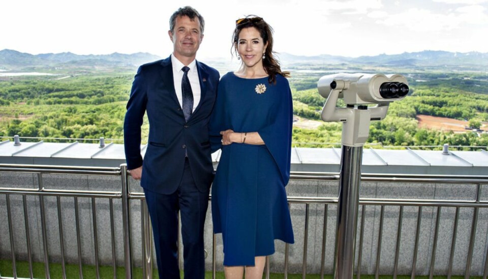 Gode venner besøger nu Frederik og Mary