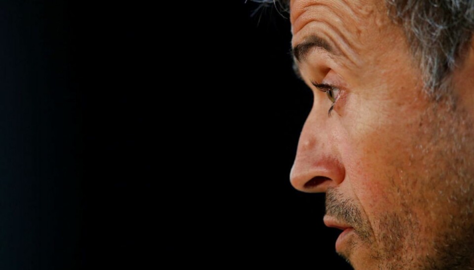 Stjernes ni-årig datter dør af frygtelig sygdom Den tidligere spanske landstræner, Luis Enrique, oplyser, at hans ni-årige datter torsdag eftermiddag døde af kræft. Arkivfoto: Scanpix.
