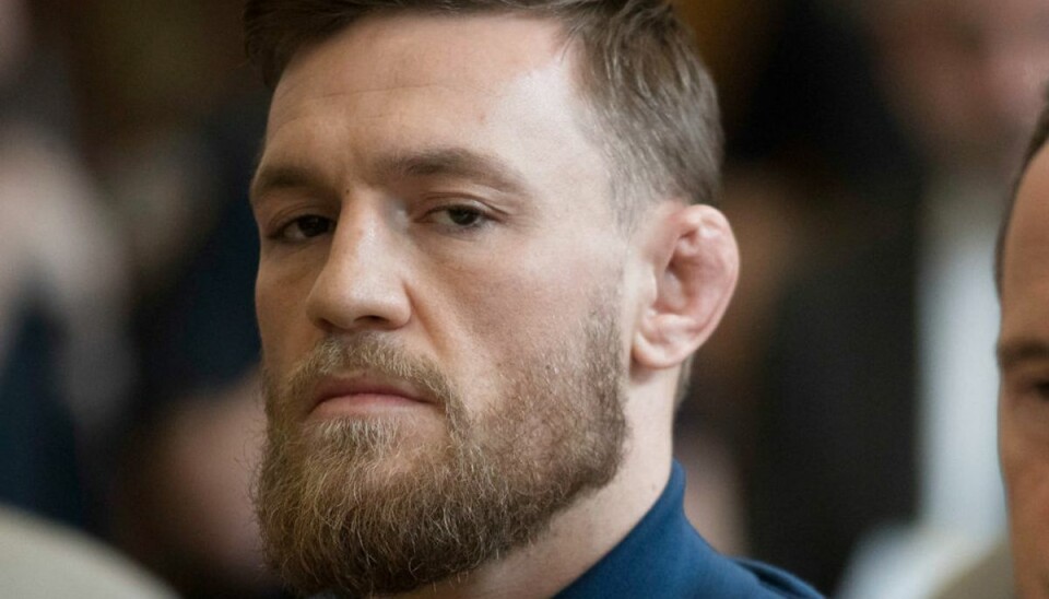 Conor McGregor er ifølge en overvågningsvideo i problemer igen. Foto: Scanpix