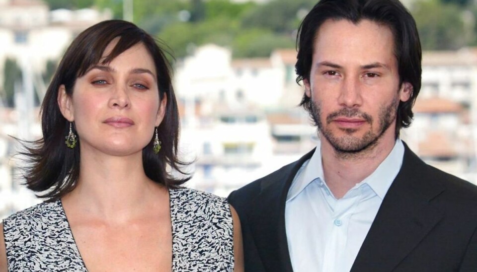 Keanu Reeves og Carrie-Anne Moss er angiveligt klar på mere The Matrix. Foto: Scanpix.