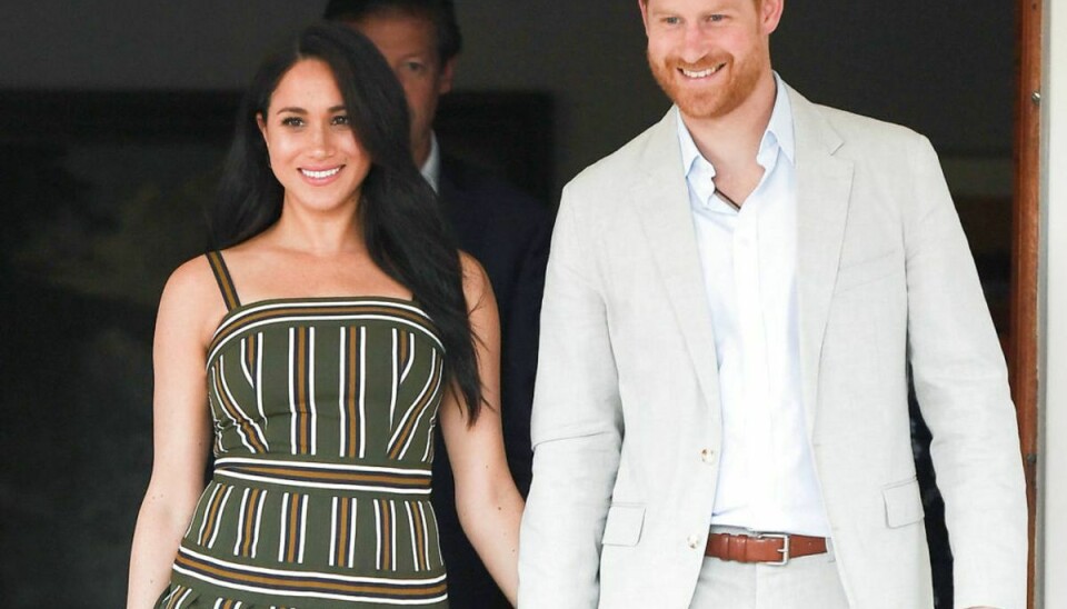 Ifølge en royal ekspert er prins Harry og hertuginde Meghan nødt til at opgive deres royale titler og privilegier, hvis de skal flytte til Afrika. Klik videre og se flere billeder. Foto: Scanpix