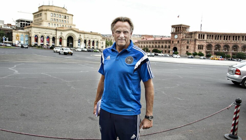 Målmandstræner Lars Høgh har fået tilbagefald. (Foto: Henning Bagger/Scanpix 2015).