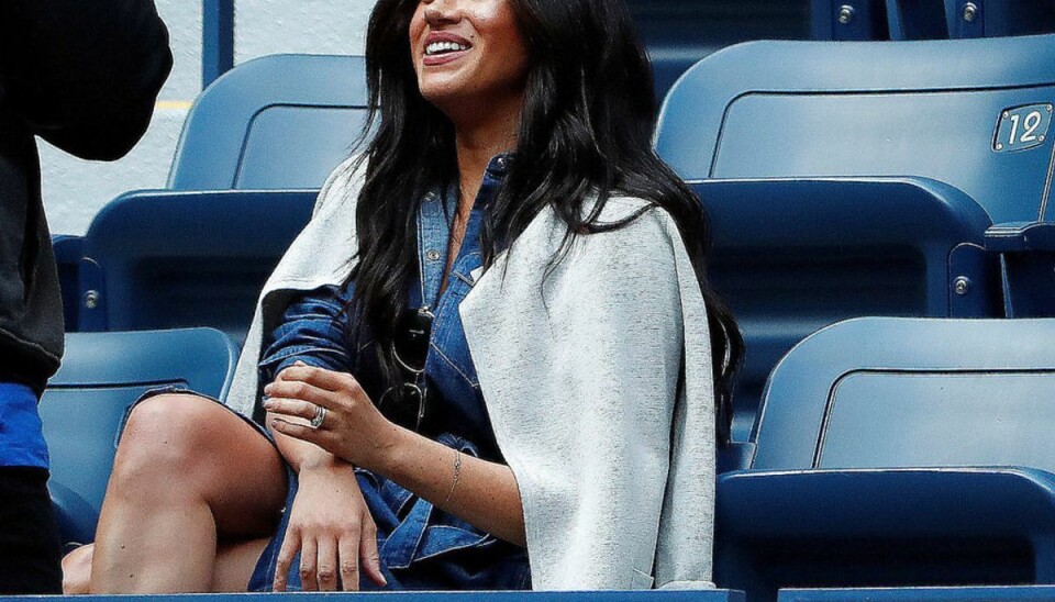 Veninde bekræfter Meghans lange rejse Serena Williams var meget glad for, at Hertuginde Meghan foretog den lange rejse kun for hende. Foto: Scanpix.