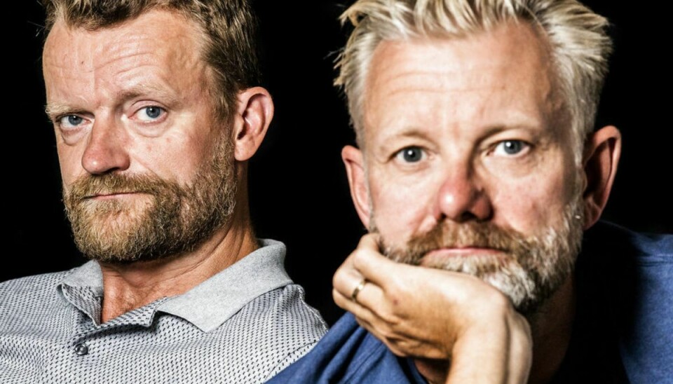 Casper Christensen og Frank Hvam er klar med en ny Klovn-film. Foto: Scanpix