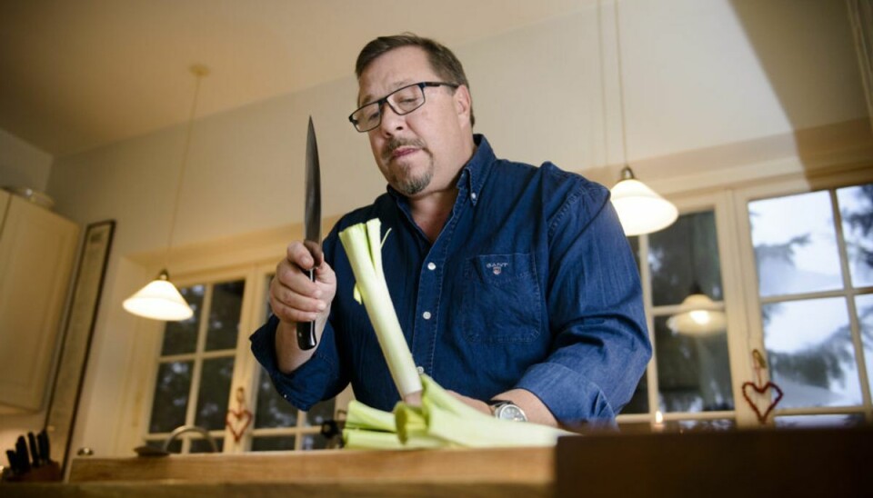 Rigeligt smør: Multitalent runder skarpt hjørne James Price kokkererer i hjemmet. Foto: Scanpix