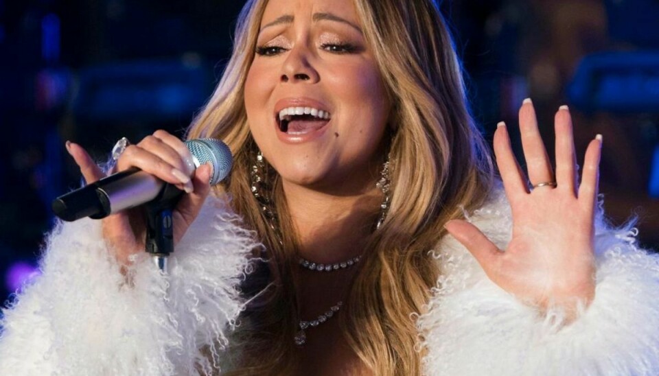 Mariah Carey kan nu erklære sig som indehaver af flot rekord. Foto: Scanpix
