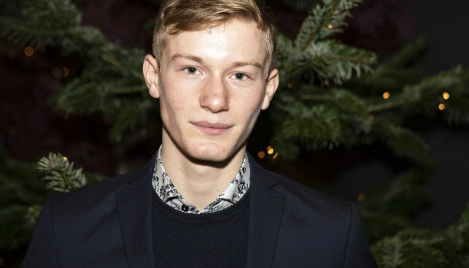 Albert Rosin Harson, 17 år, der spiller Lasse i TV2’s nye familiejulekalender ‘Tinka og Kongespillet’. (Foto: Ida Guldbæk Arentsen/Ritzau Scanpix)