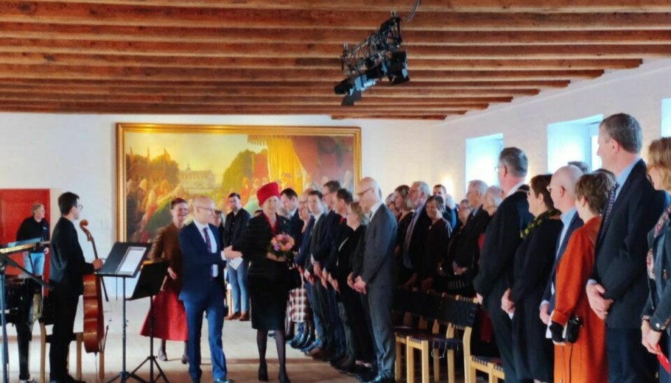 Prinsesse Benedikte åbnede fredag den 17. januar udstillingen 100 år med Danmark – Sønderjylland siden genforeningen. KLIK VIDERE OG SE FLERE BILLEDER. Foto: Museum Sønderjylland