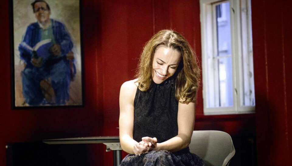 Skuespiller og sangerinde Maria Lucia er gravid. (Foto: Simon Skipper/Scanpix 2015) Skuespiller og sangerinde Maria Lucia er gravid. (Foto: Simon Skipper/Scanpix 2015)